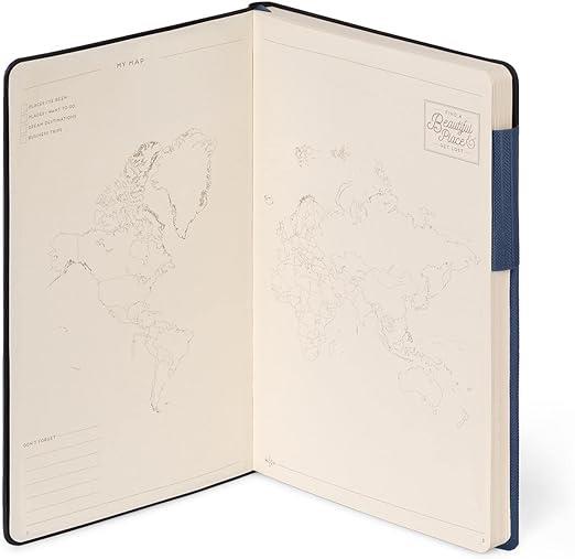 Legami  My Notebook - Medium Lined - Galactic Blue