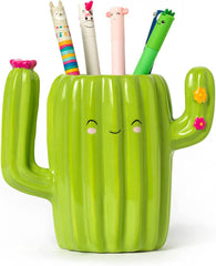 CERAMIC PEN HOLDER - DESK FRIENDS - CACTUS
