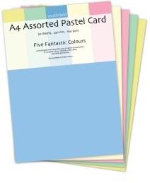 Pastel Card Assortd 30 Sheets