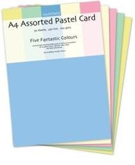 Pastel Card Assortd 30 Sheets