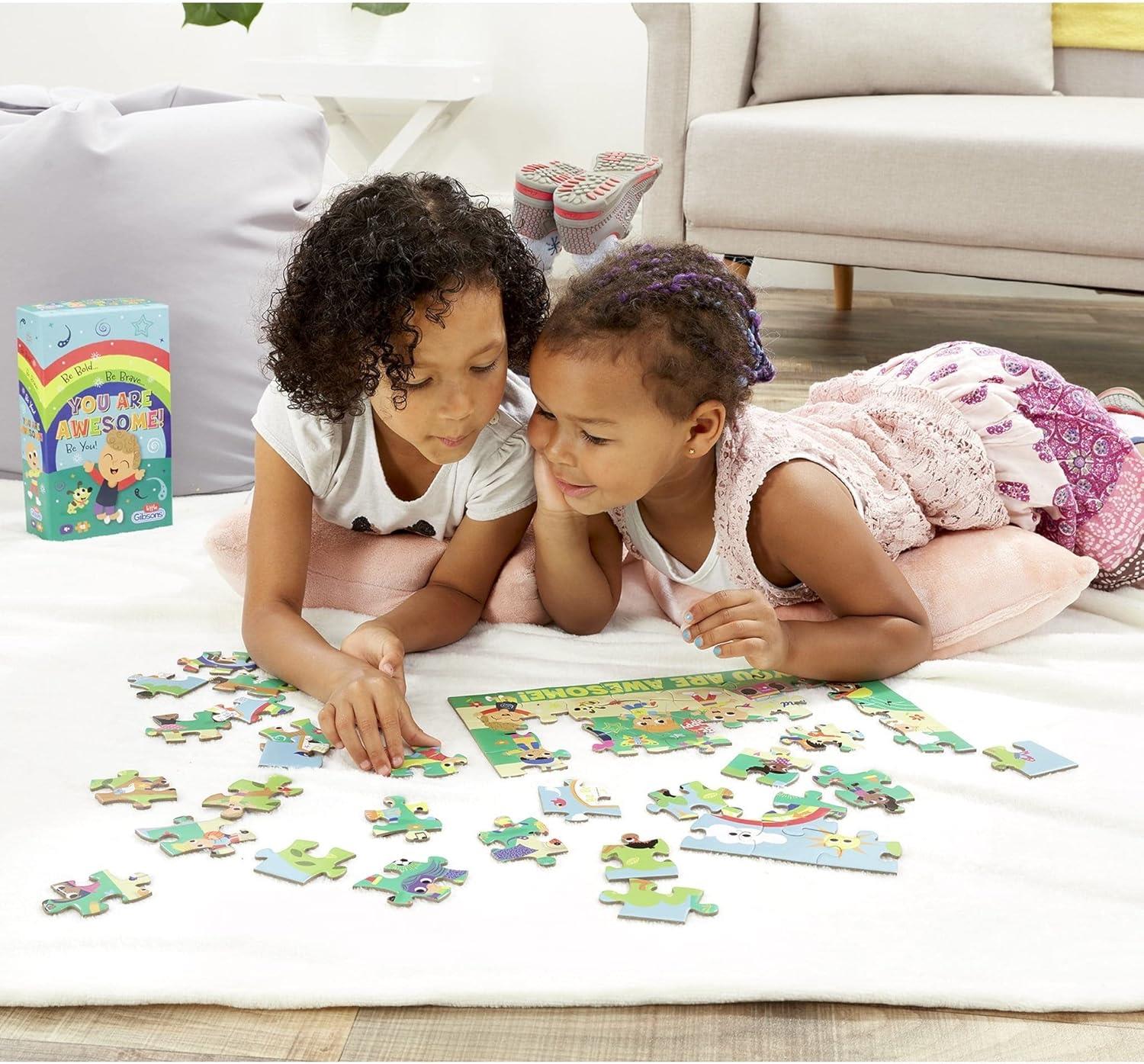 You Are Awesome 48 Piece Children’s Jigsaw | Diversity Puzzle |for Boys & Girls