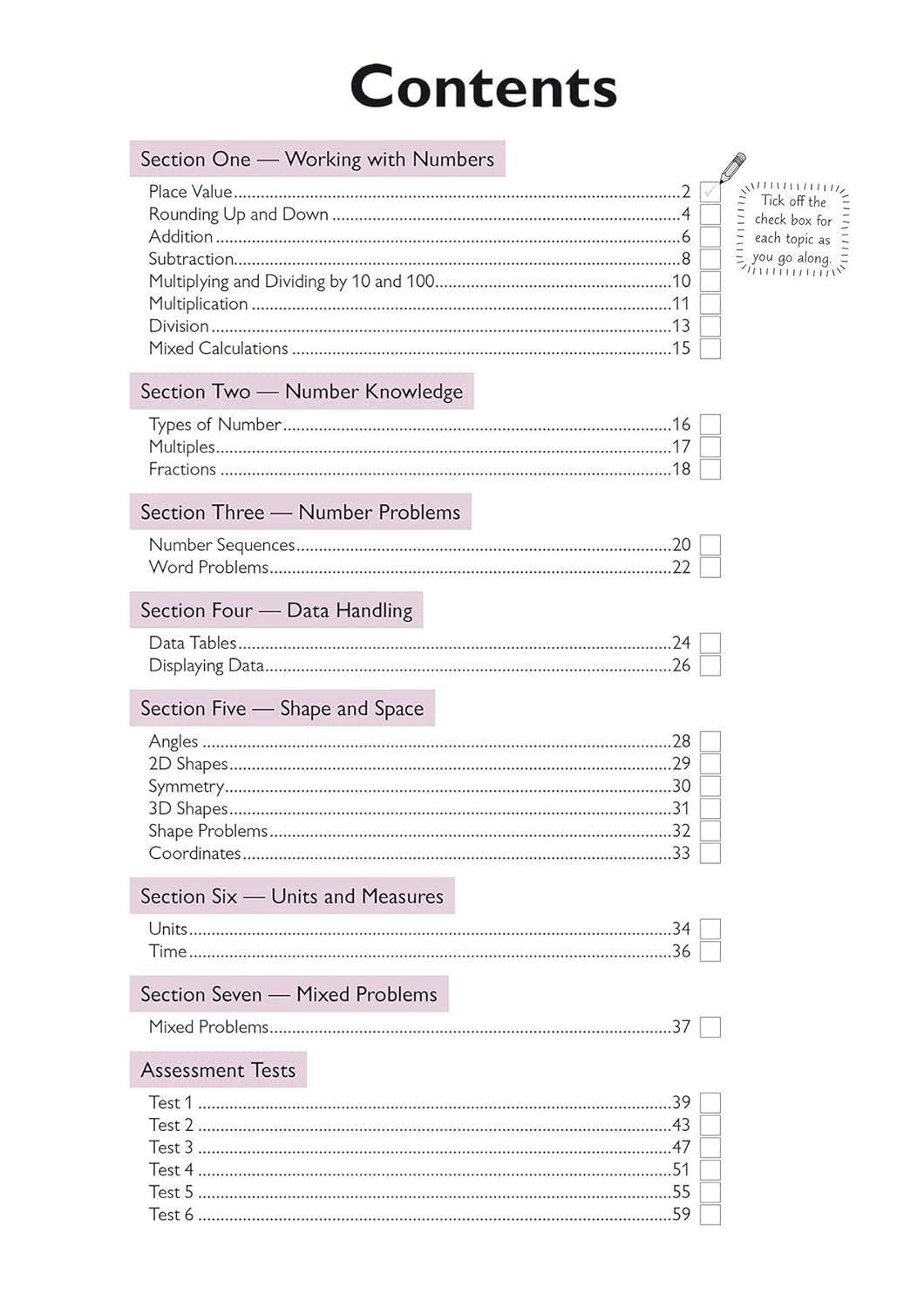11+ CEM MATHS PRACTICE BOOK AND ASSESSMENT TESTS AGE 7-8