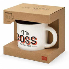 PORCELAIN MUG - CUP - PUCCINO - BOSS