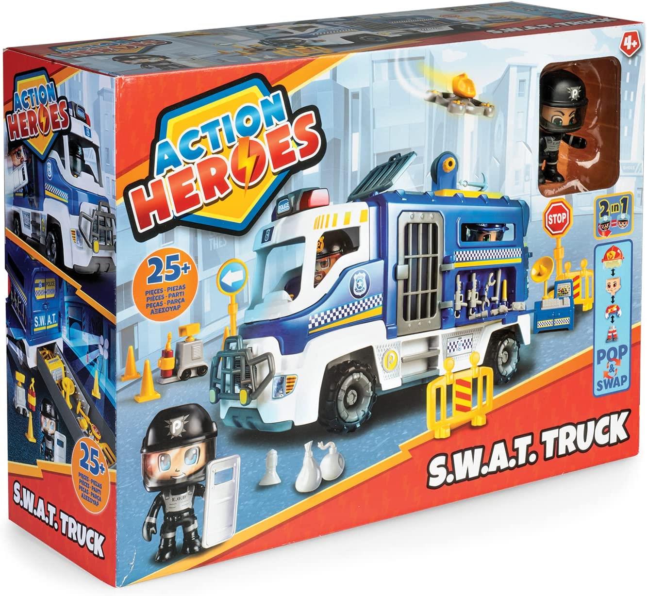 ACTION HEROES POLICE SWA