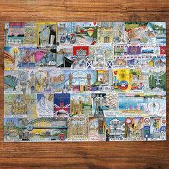 Gibsons Bright Lights & Big Cities 500XL Piece Jigsaw Puzzle Extra Large Piece Jigsaw