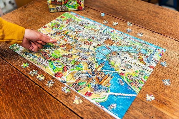 Gibsons Jigsaw Puzzle - London Landmarks In Gift Box - 500 Pieces