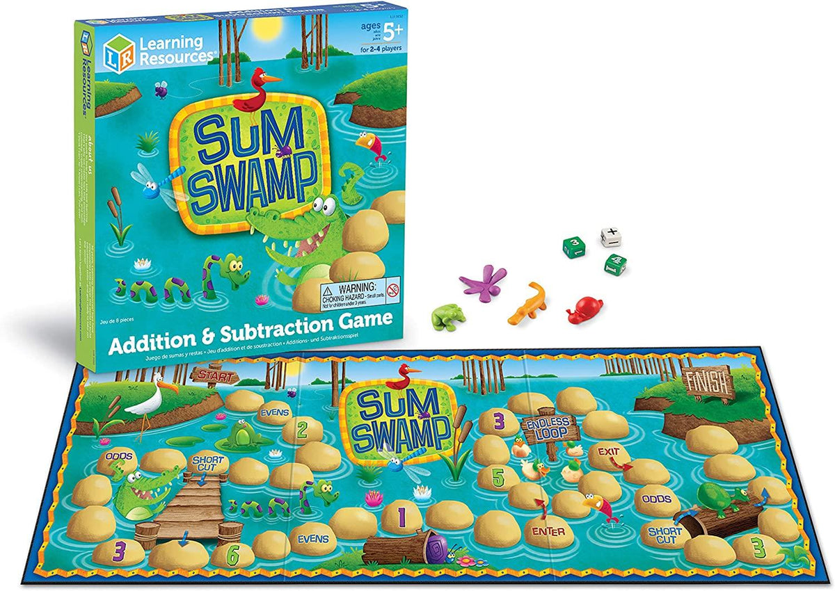 Sum Swamp Addition & Subtraction Game