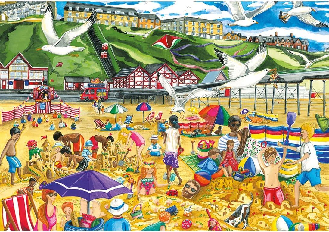 Gibsons Saltburn-by-the-Sea 500 piece jigsaw puzzle