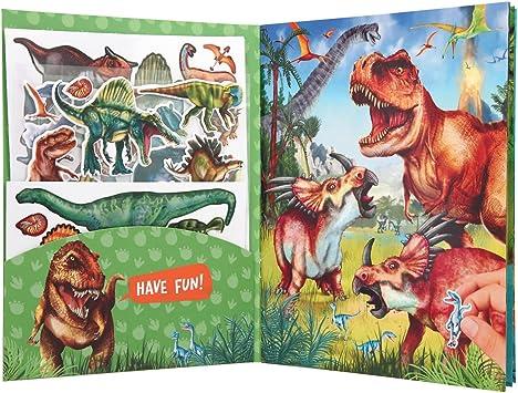 Dino World With Puffy Stickers