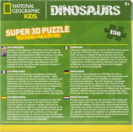 DISCOVERY T-REX PRIME 3D 150PC PUZZLE