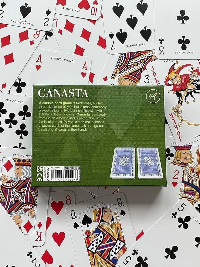 CANASTA- CARD GAME SET