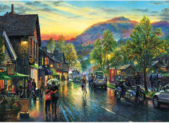Gibsons 1000 Piece Puzzle for Adults Grasmere by Twilight Jigsaw Lake District Countryside Scene