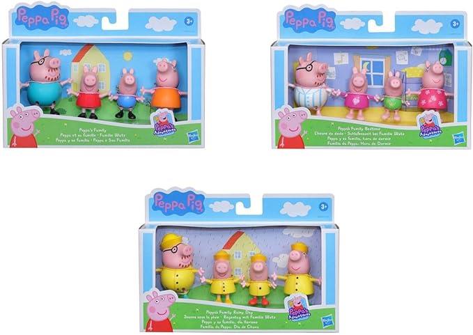 Peppa Pig Peppas Family 4 Pack Asst