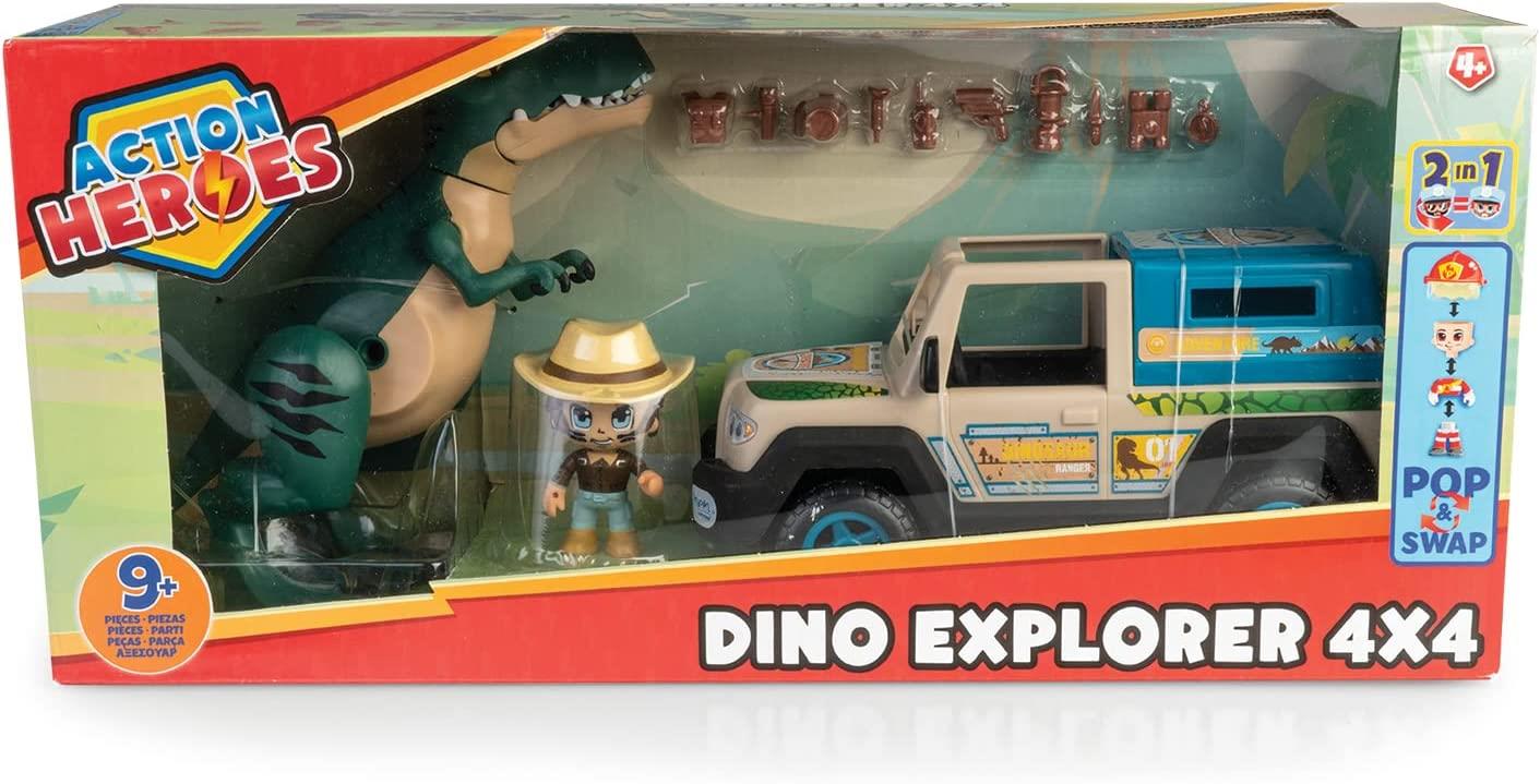 ACTION HEROES DINO EXPLORER 4x4