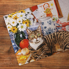 Gibsons A Cracking Bake 500 piece jigsaw puzzle Cat jigsaw