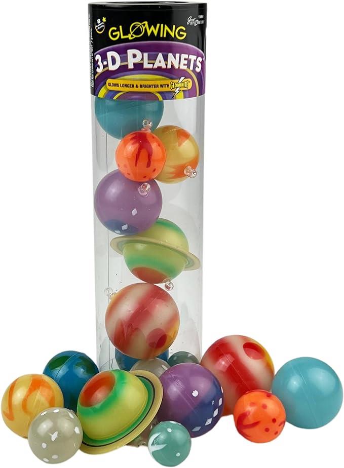 3-D Planets in a Tube