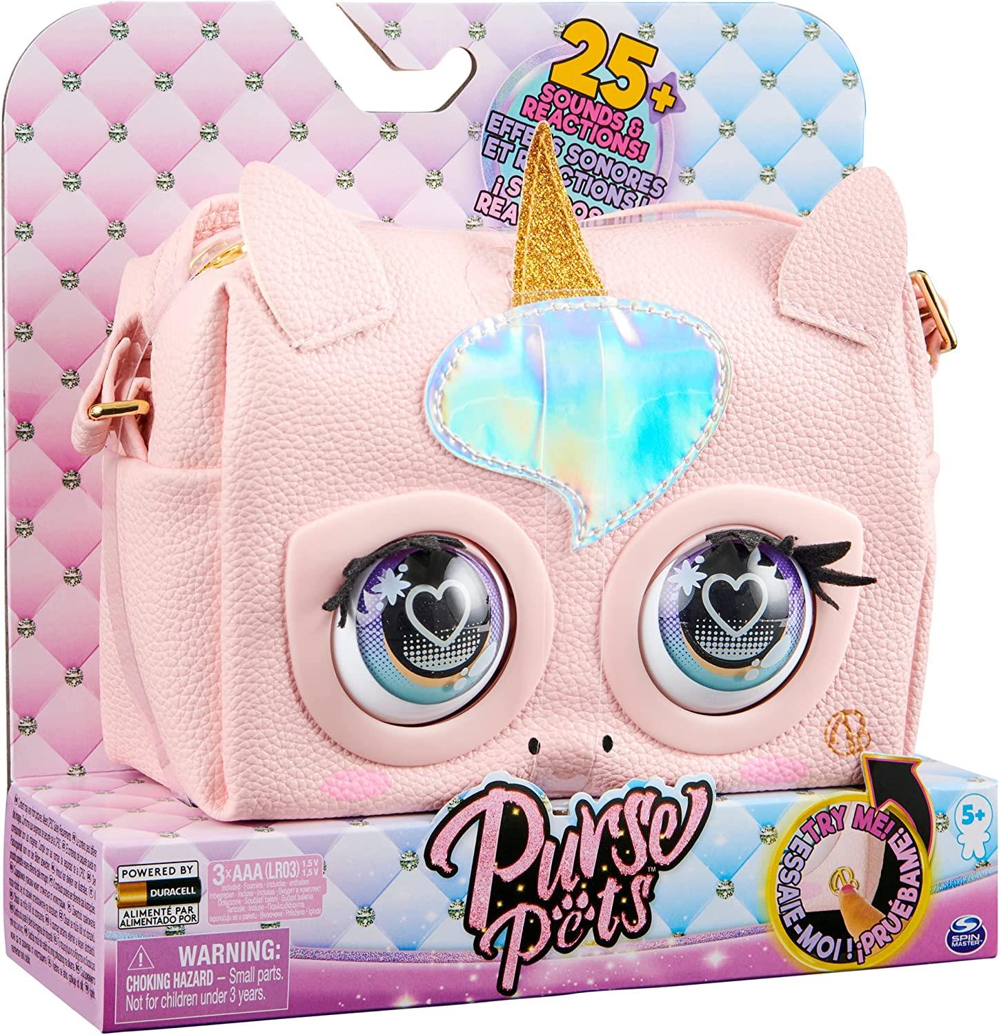 Purse Pets Glamicorn Unicorn Interactive Purse Pet