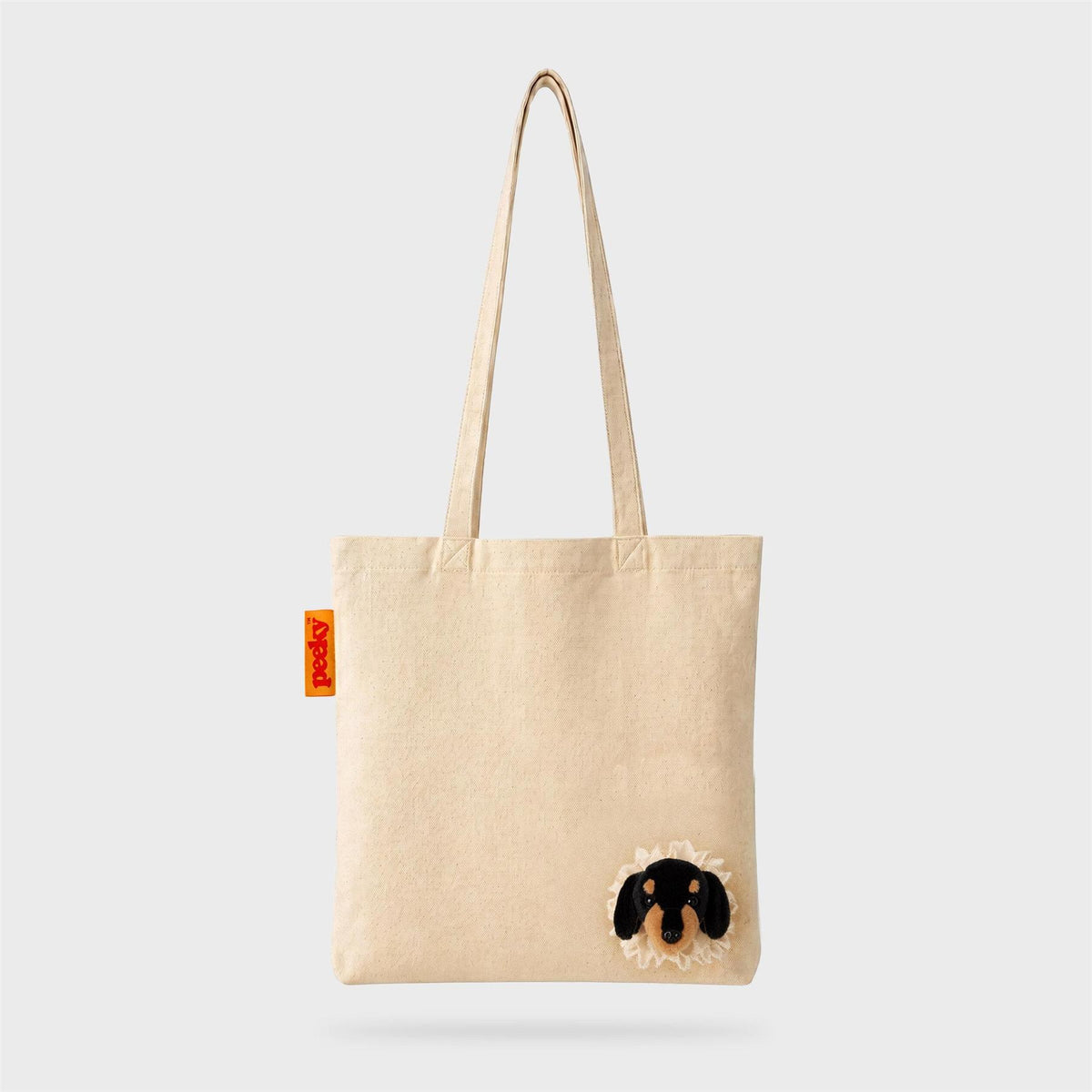 DOG TOTE PEEKY