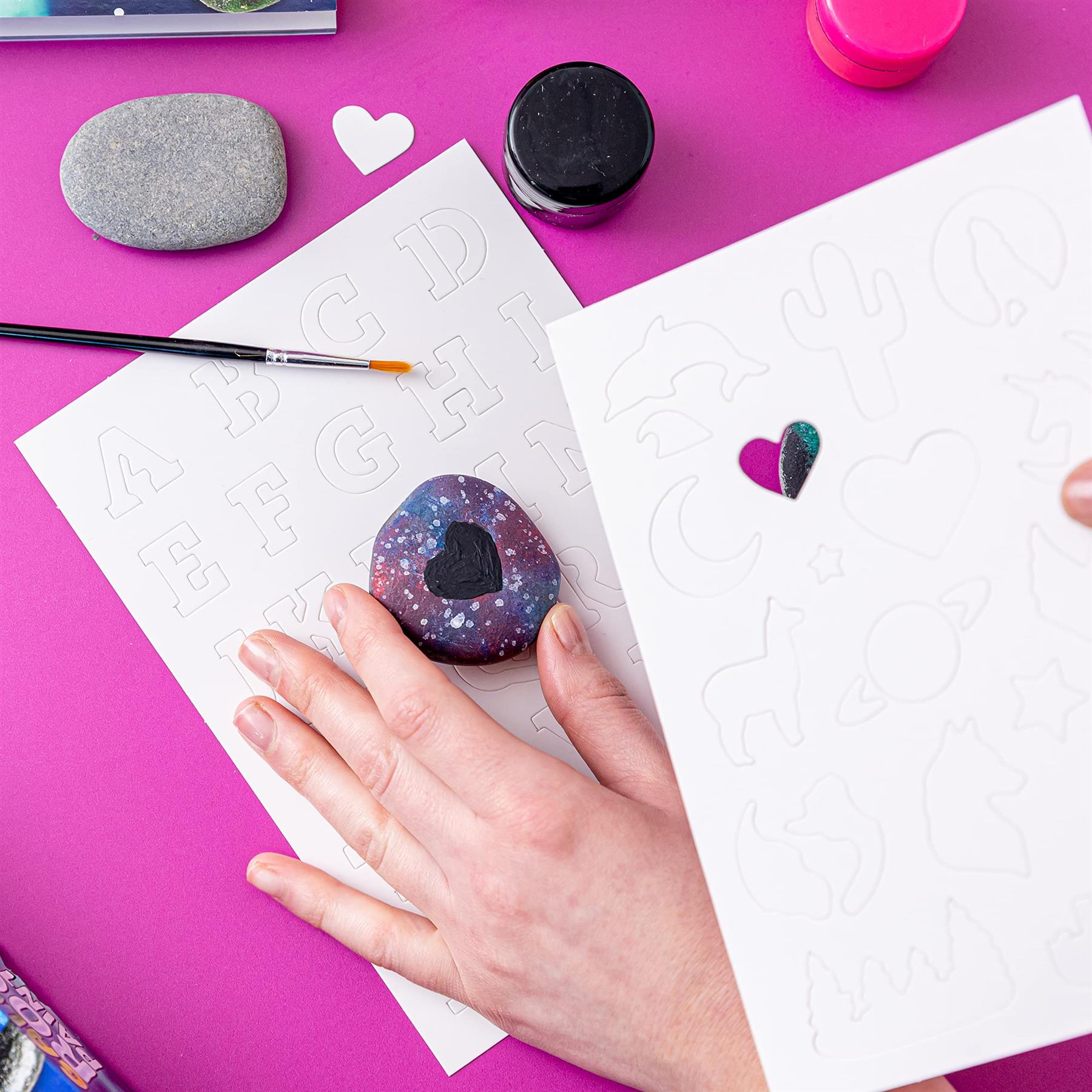 PAINT YOUR OWN GALAXY PAINTING KIT