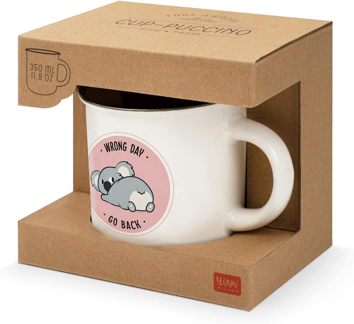 PORCELAIN MUG - CUP - PUCCINO - KOALA