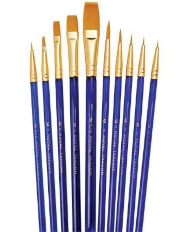 WHITE BRISTLE/GOLDEN TAKLON VALUE PACK