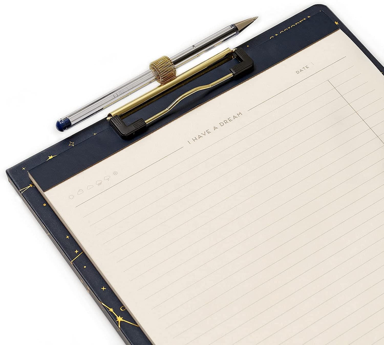 CLIPBOARD FOLDER - TAKE NOTE - STARS
