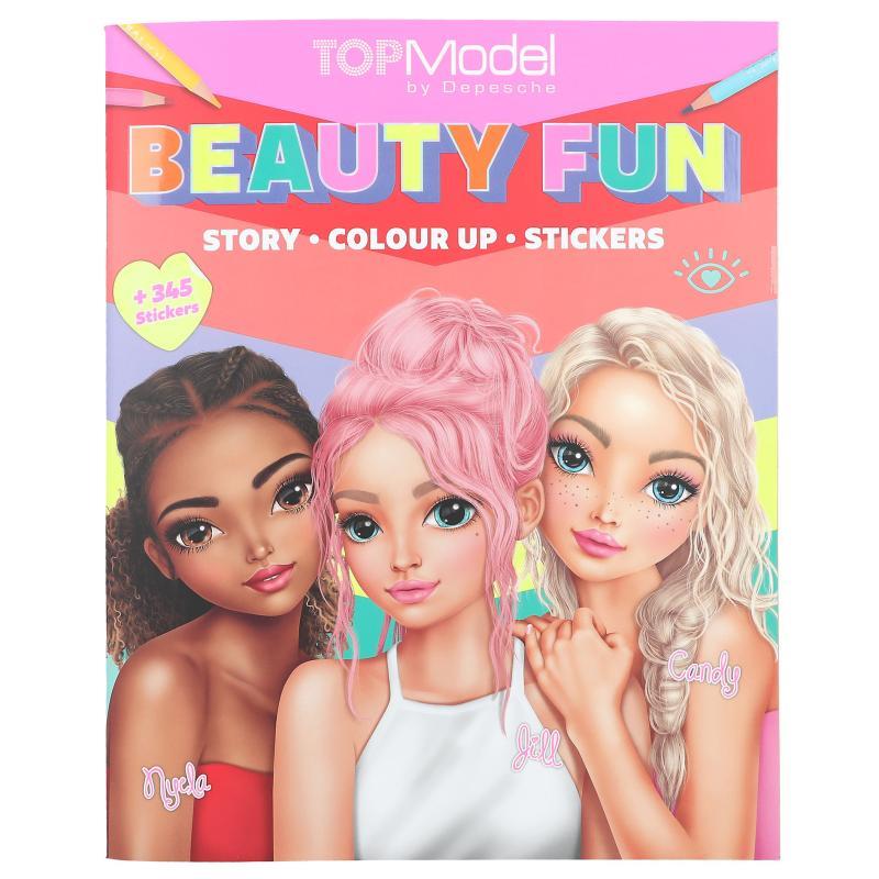TOP Model Colouring Book BEAUTYFUN