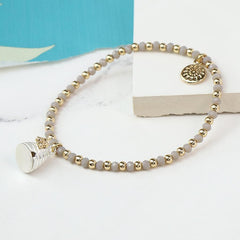 HONEY BEE & BEEHIVE BRACELET