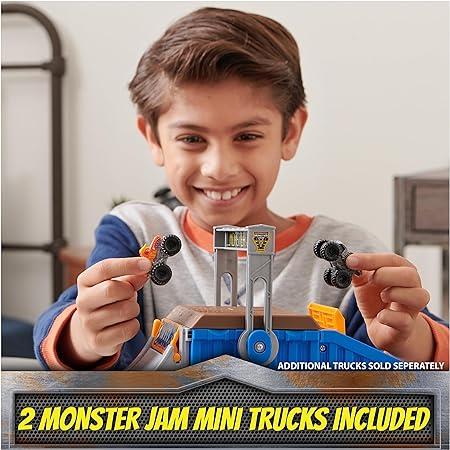 MONSTER JAM MINI FREESTYLE FLIP ARENA PLAYSET