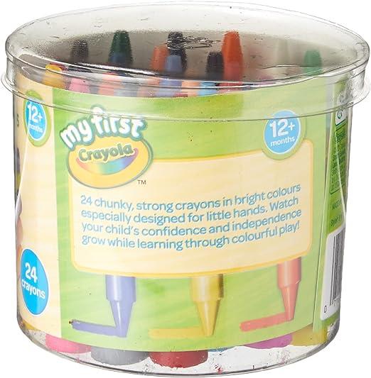 24 MY FIRST CRAYOLA JUMBO CRAYONS
