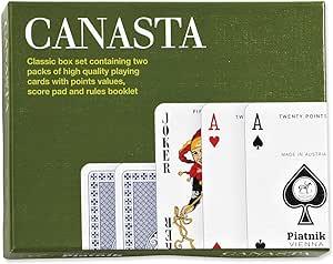 CANASTA- CARD GAME SET
