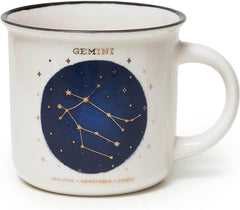 PORCELAIN MUG - COUNT YOUR LUCKY STARS - GEMINI