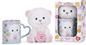 LOVE HEARTS I LOVE YOU BEAR MUG AND PLUSH GIFT SET