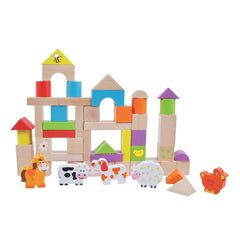 50pcs Farm Building Blocks