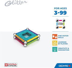 GEOMAG GLITTER RECYCLED PANELS 22PC
