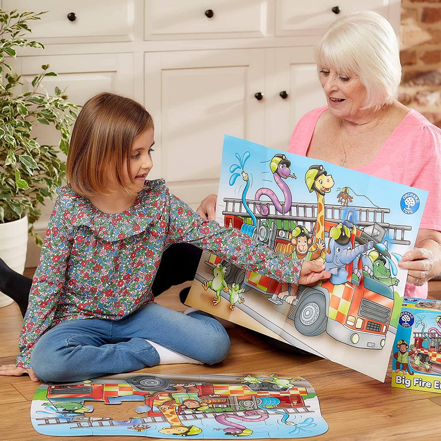 Orchard - Big Fire Engine Jigsaw Puzzle - 20 Pieces