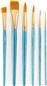 6 PIECE GOLD TAKLON BRUSH SET
