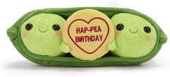 LOVE HEARTS HAP-PEA BIRTHDAY