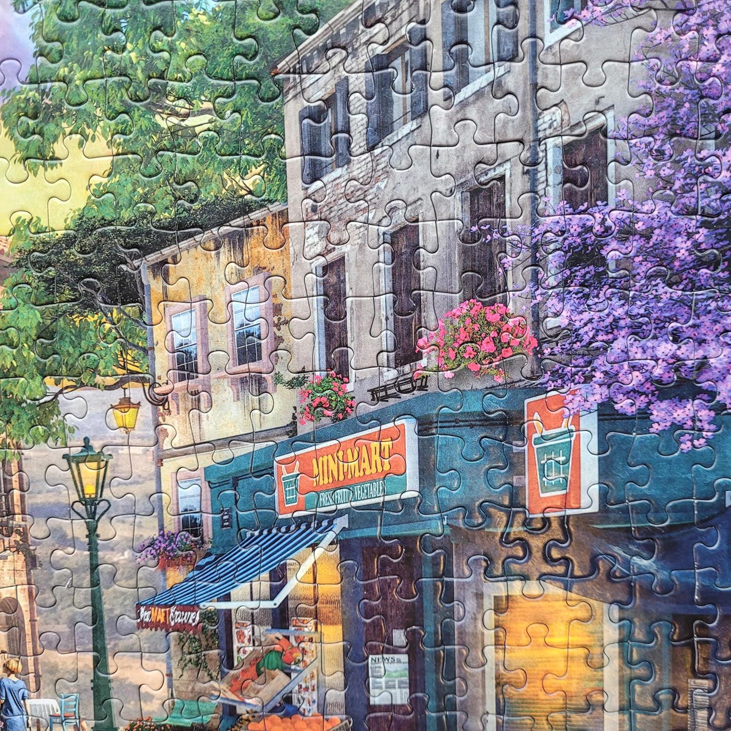Morning in the Med | Gibsons Games 1000 Piece Jigsaw Puzzle | Mediterranean Theme