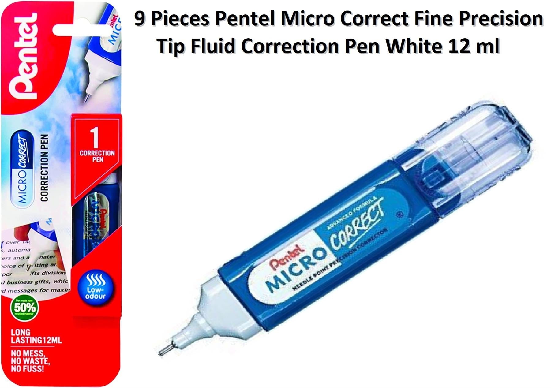 MICRO CORRECT FINE POINT 9 Pcs