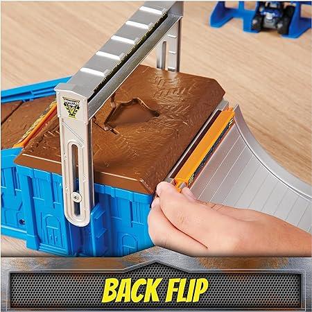 MONSTER JAM MINI FREESTYLE FLIP ARENA PLAYSET