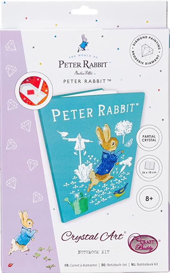 PETER RABBIT CRYSTAL ART NOTEBOOK