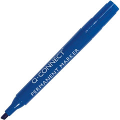 Q-CONNECT PERMANENT MARKER BLUE 2.3MM 9 Pieces
