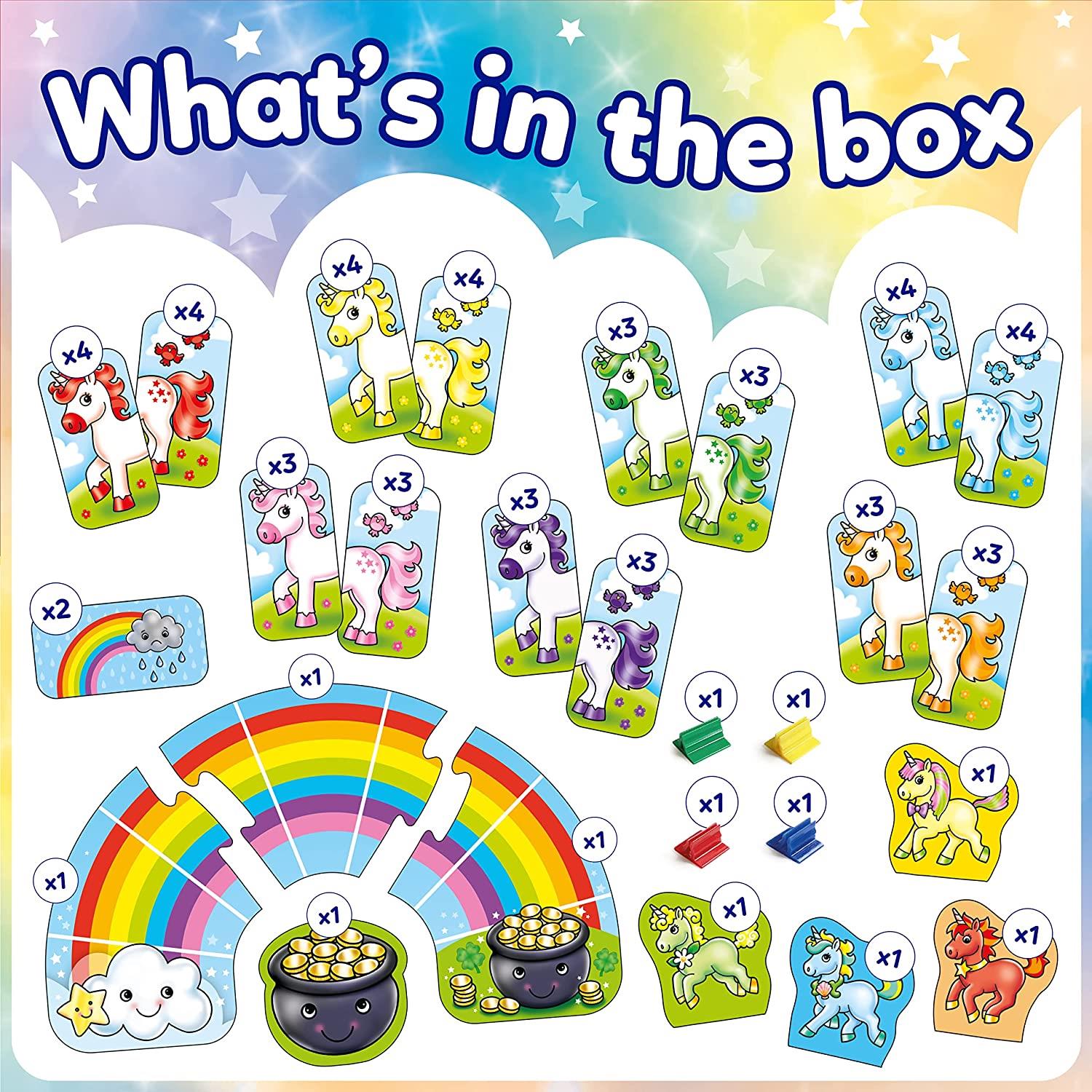 Orchard - Rainbow Unicorns Memory Matching Game
