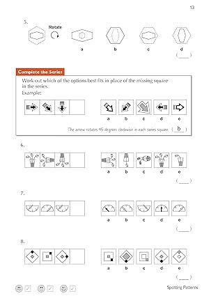 11+ CEM NON-VERBAL REASONING PRACTICE BOOK AND ASSESSMENT TESTS AGE 7-8