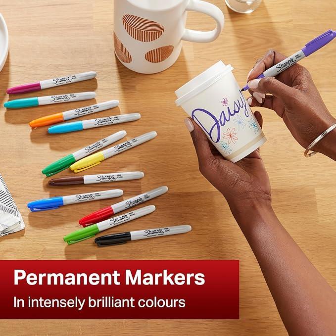SHARPIE FINE MARKER ASSORTED 24 PACK