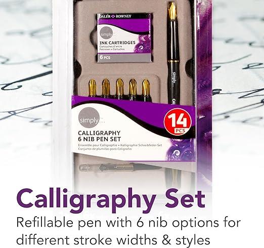 DAL SIMPLY CALLIGRAPHY 14PCS SET
