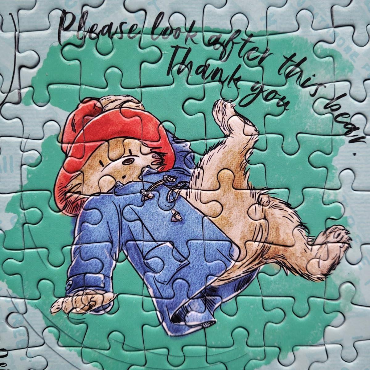 Gibsons Paddington 500 Piece Gift Jigsaw Puzzle Classic Character Sustainable Family Puzzle Premium 100% Recycled Board Great Gift