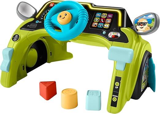 FISHER PRICE LAUGH AND LEARN SIT AND STEER DRIVER