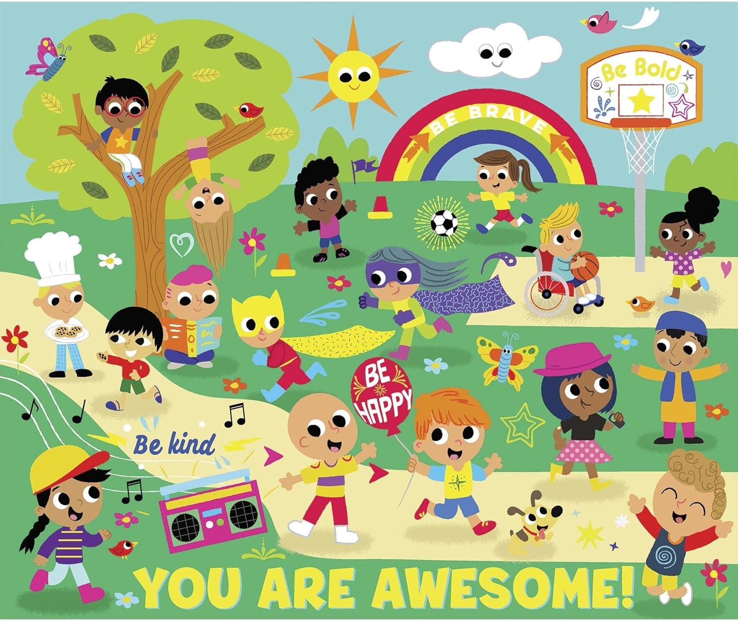 You Are Awesome 48 Piece Children’s Jigsaw | Diversity Puzzle |for Boys & Girls